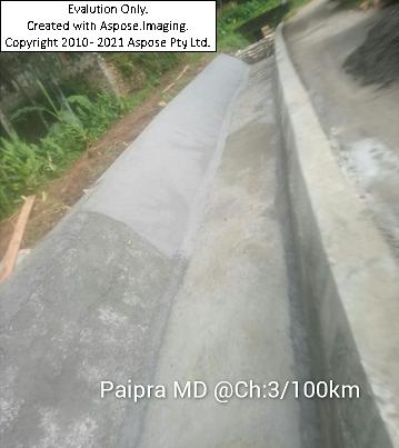Name : PVIP-Rectification works to bed and sides  of Paipra M.D. at Ch:3/100 km